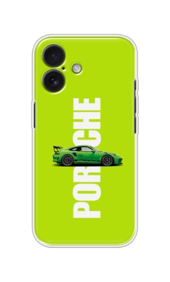 Porsche GT3 RS Neon Green Power Edition Soft Silicone Case