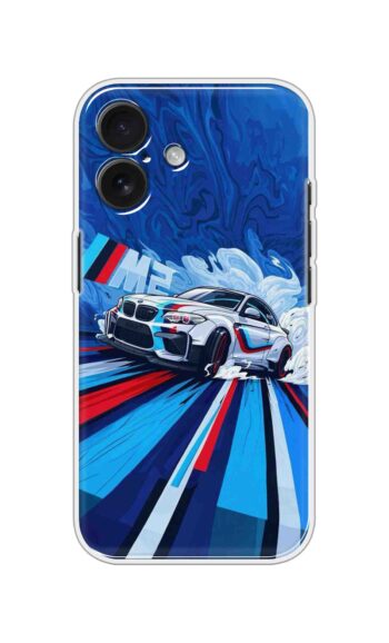 BMW M2 Performance Drift Blue Edition Soft Silicone Case