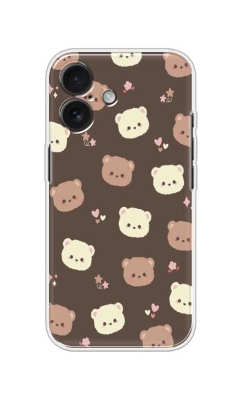 Cute Bear Pattern Soft Silicone Case
