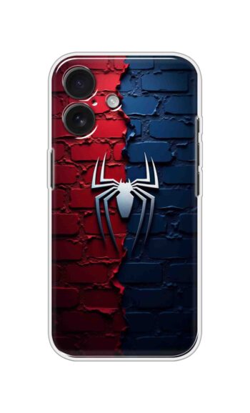Spiderman Split Brick Printed Silicone Case