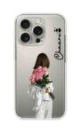 Secret Rose Bouquet Custom Name Silicone Case