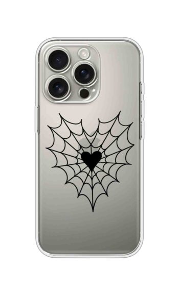 Spiderman Heart Web Printed Silicone Case