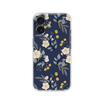 Navy Floral Elegance