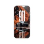 Porsche 911 Canyon Reflection Poster Soft Silicone Case