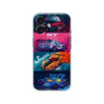 JDM Legends GT-R Supra BRZ Art Collage Soft Silicone Case
