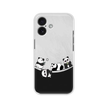 Panda Chill Squad Soft Silicone Case