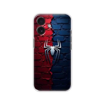 Spiderman Split Brick Printed Silicone Case