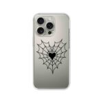 Spiderman Heart Web Printed Silicone Case