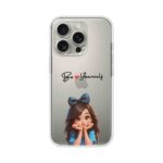 Be Yourself Cute Doll Aesthetic Custom Name Silicone Case