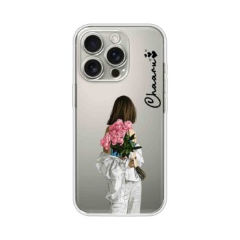 Secret Rose Bouquet Custom Name Silicone Case
