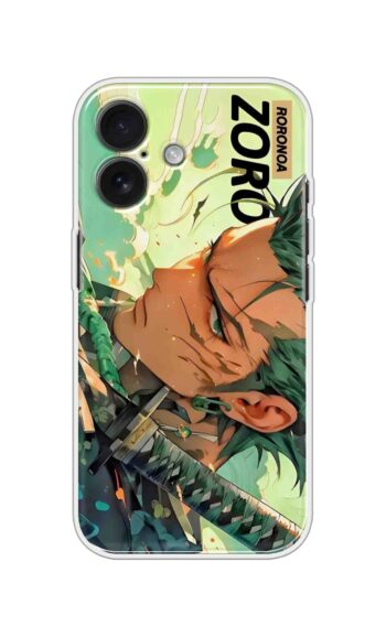 Zoro Dark Manga Printed Silicone Case