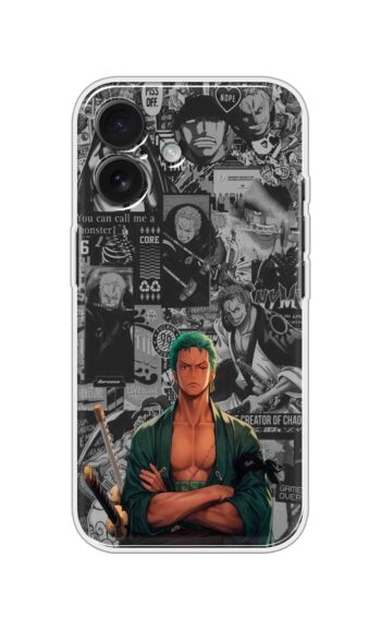 Zoro Warrior Style Printed Silicone Case