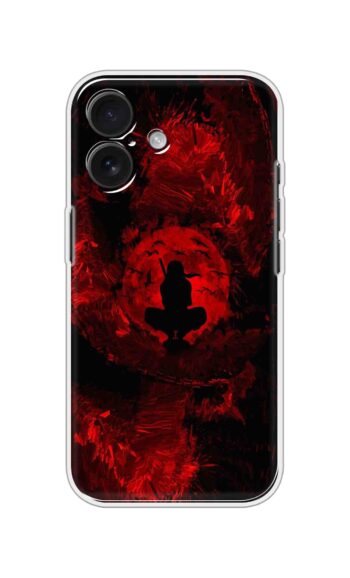 Red Moon Shadow Warrior Dark Anime Printed Silicone Case