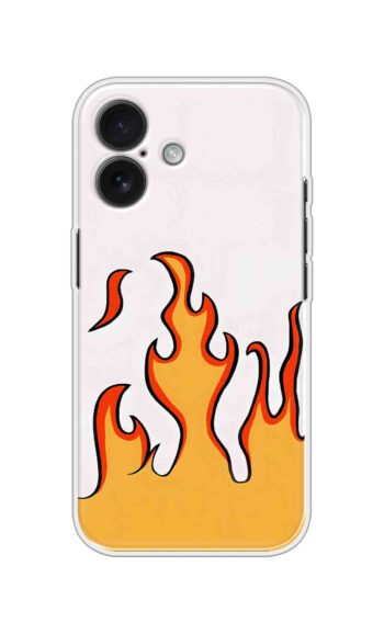 Flame Fire Aesthetic Printed Silicone Case