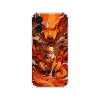 Naruto Kurama Nine Tails Beast Anime Printed Silicone Case