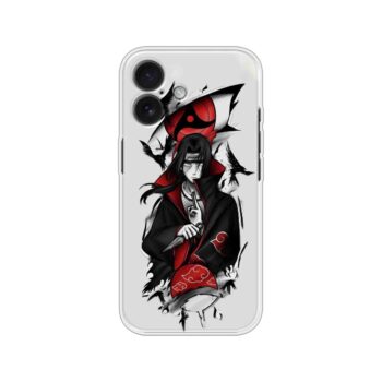 Itachi Uchiha Sharingan Akatsuki Anime Printed Silicone Case
