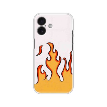 Flame Fire Aesthetic Printed Silicone Case