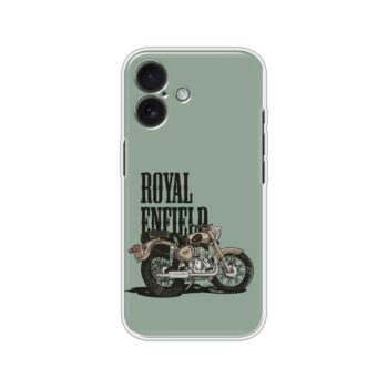 Royal Enfield Classic Bike Printed Silicone Case