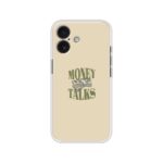 Money Talks Typography Soft Silicone Case